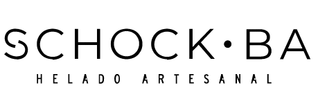 Logo de Schockba helado artesanal
